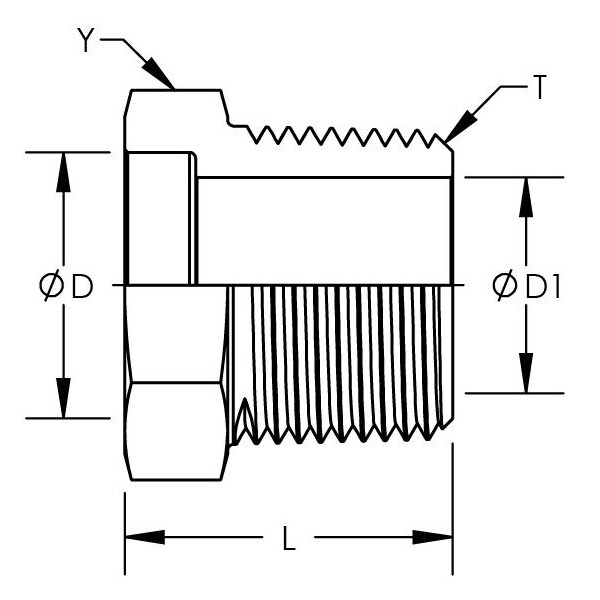 Male Pipe Braze Connector